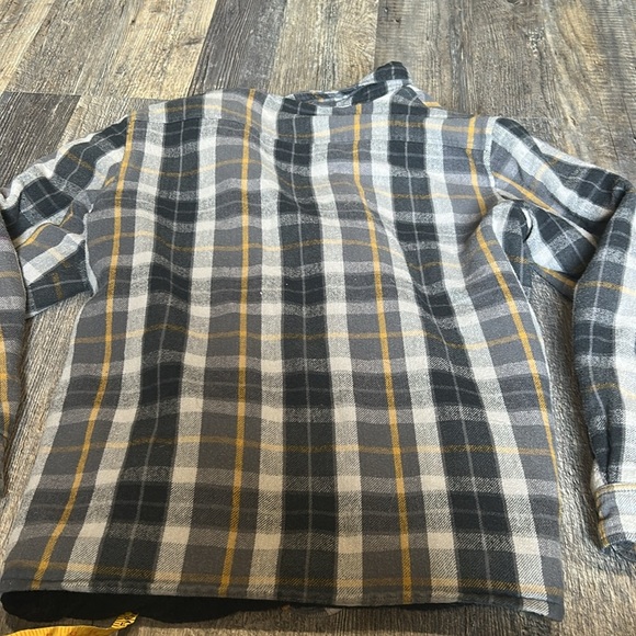 Rip curl Men’s flannel jacket size large - Picture 9 of 9